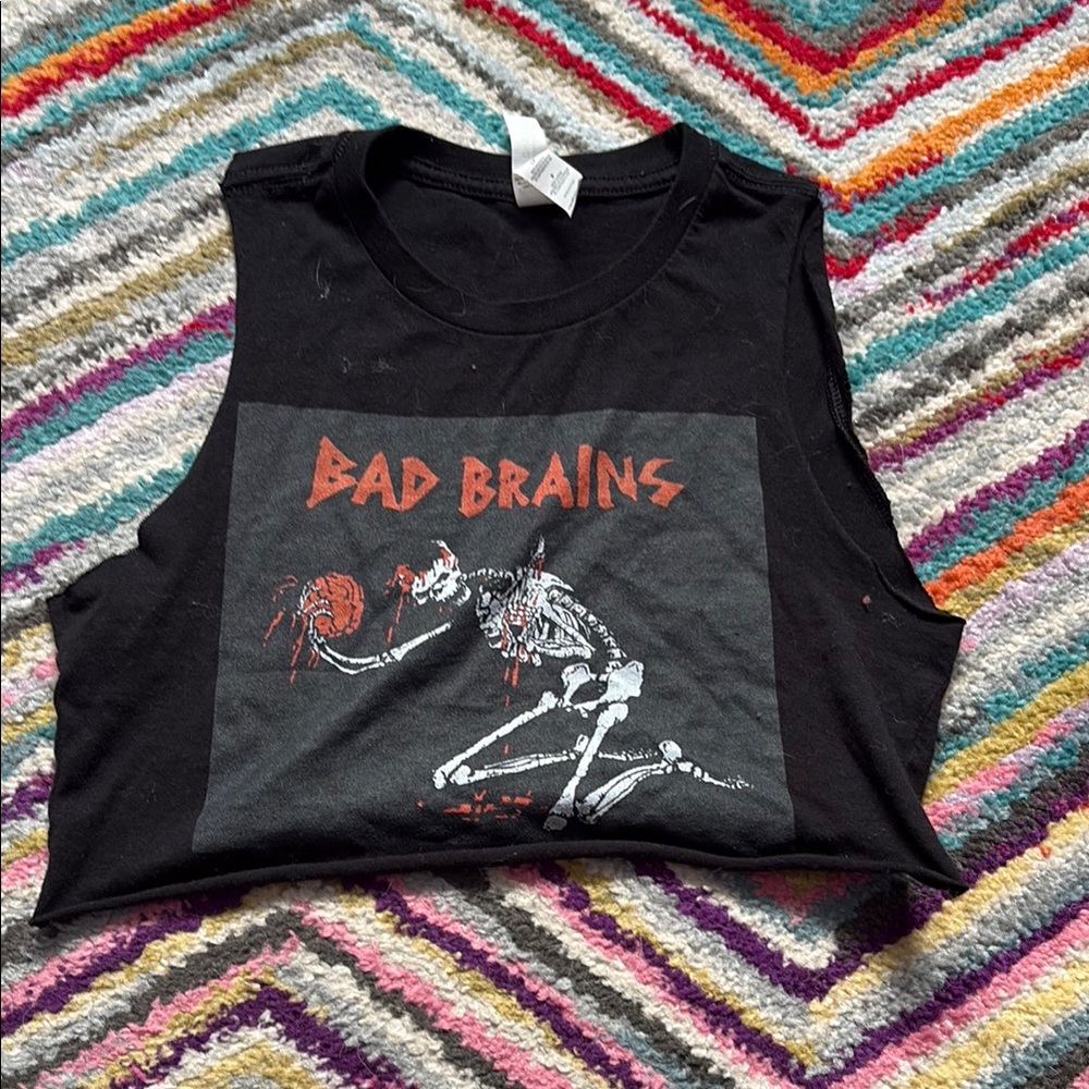Bad brains crop top